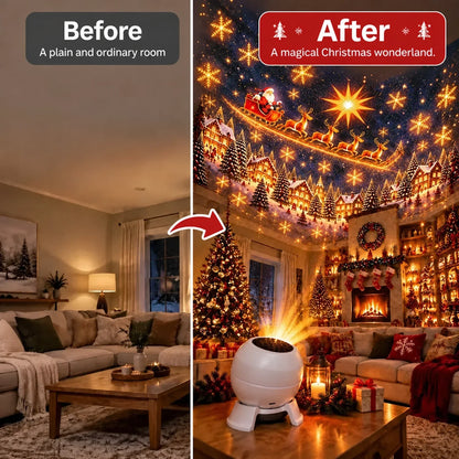 Projection Night Light USB-Powered Wall & Ceiling Decor