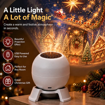 Projection Night Light USB-Powered Wall & Ceiling Decor