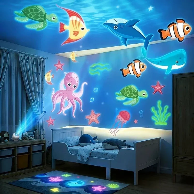 Projection Night Light USB-Powered Wall & Ceiling Decor