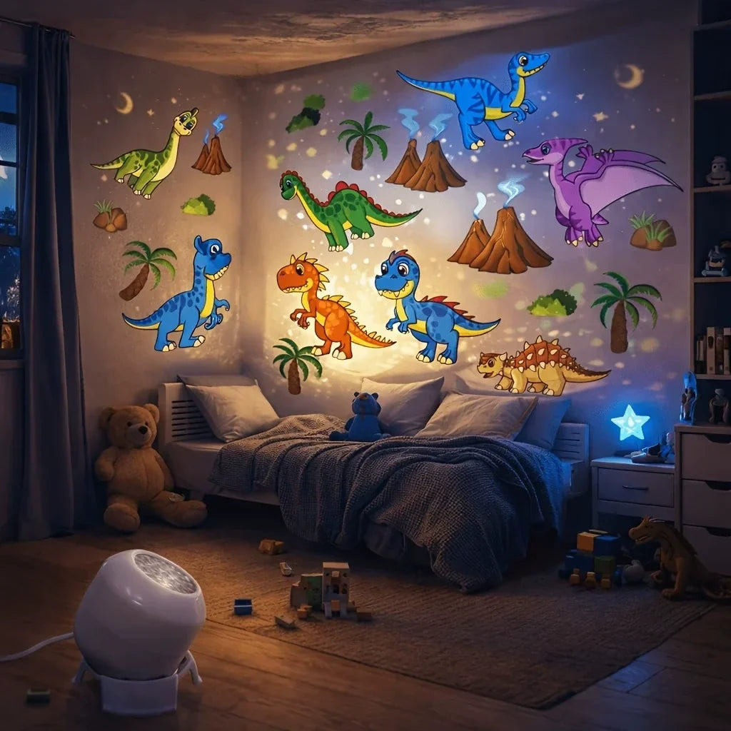 Projection Night Light USB-Powered Wall & Ceiling Decor