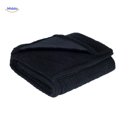 Protective Blanket Waterproof Cotton Velour Machine-Washable