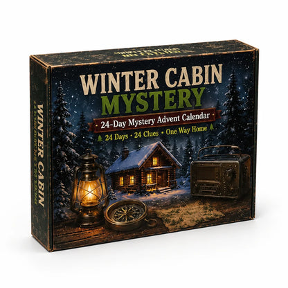 Puzzle Advent Calendar 24-Day Escape Room Challenges