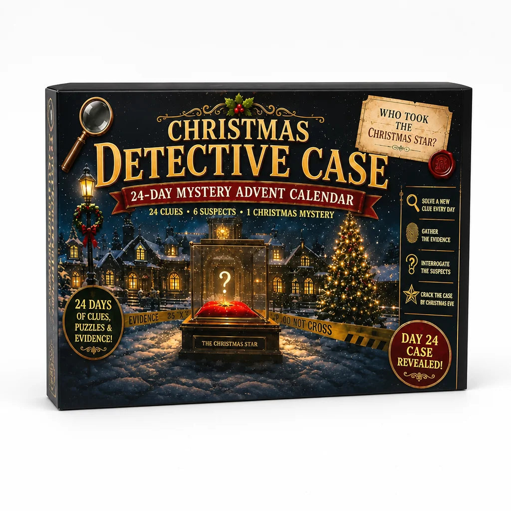 Puzzle Advent Calendar 24-Day Escape Room Challenges