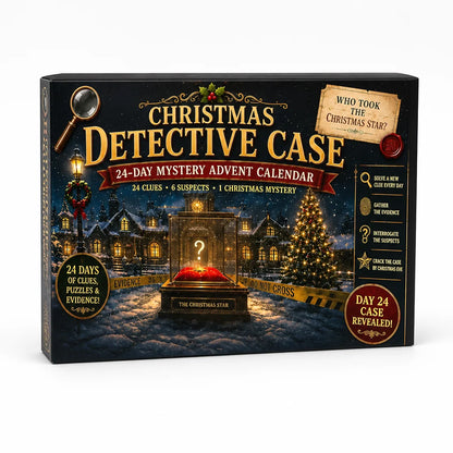 Puzzle Advent Calendar 24-Day Escape Room Challenges