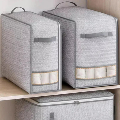 Quilt & Blanket Storage Bag Foldable Clear Window