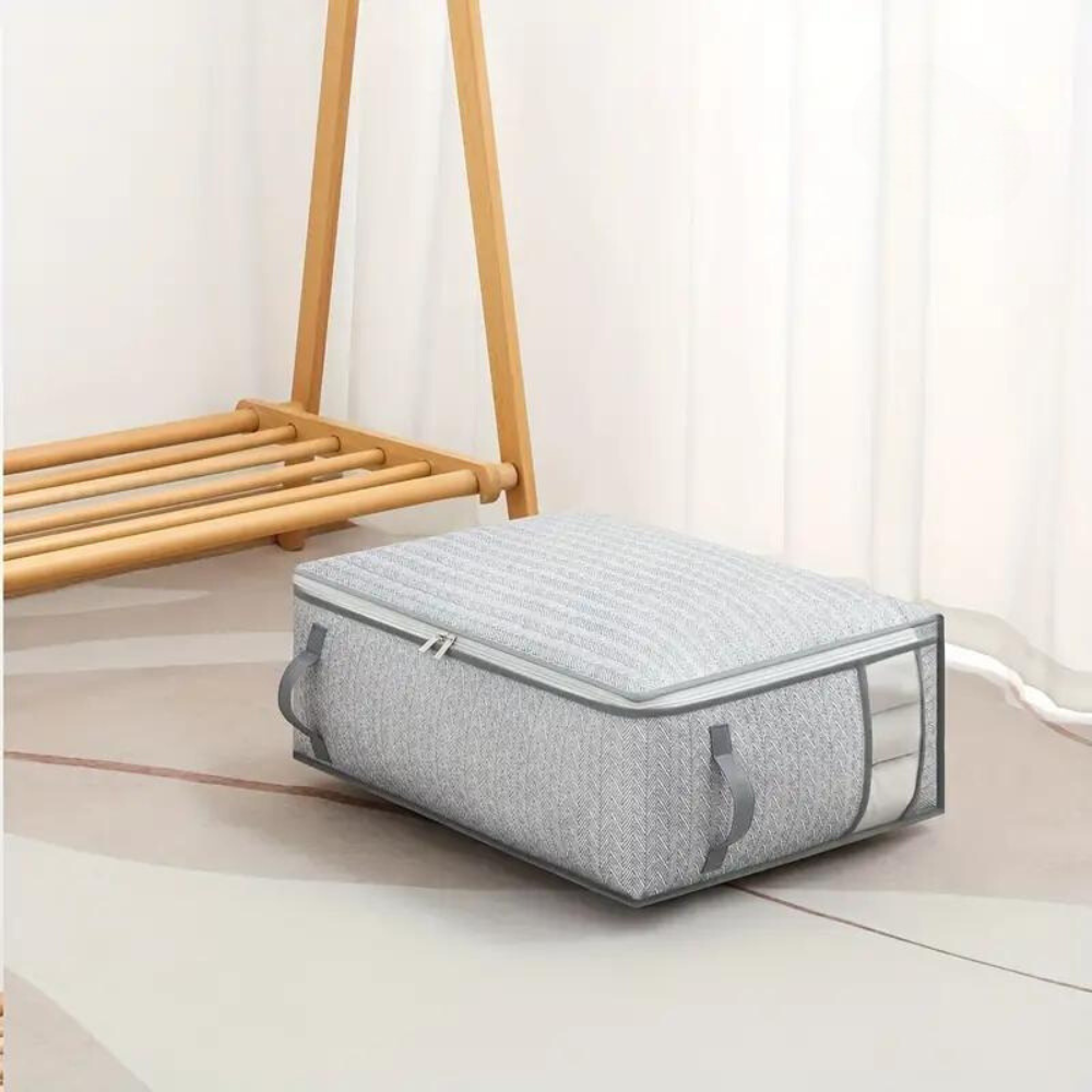 Quilt & Blanket Storage Bag Foldable Clear Window