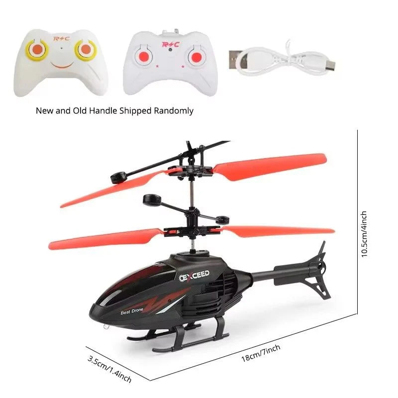 RC Helicopter Gesture & Remote Control LED Lights