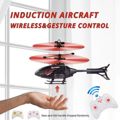 RC Helicopter Gesture & Remote Control LED Lights
