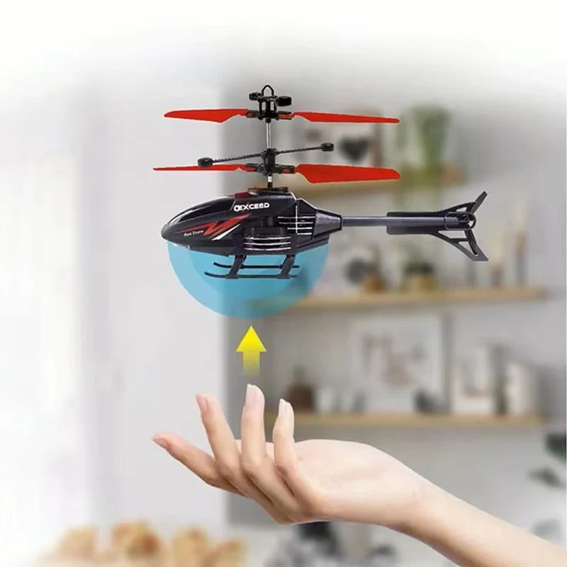 RC Helicopter Gesture & Remote Control LED Lights