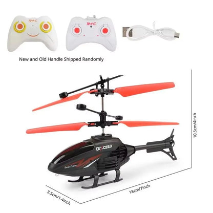 RC Helicopter Gesture & Remote Control LED Lights USB Rechargeable