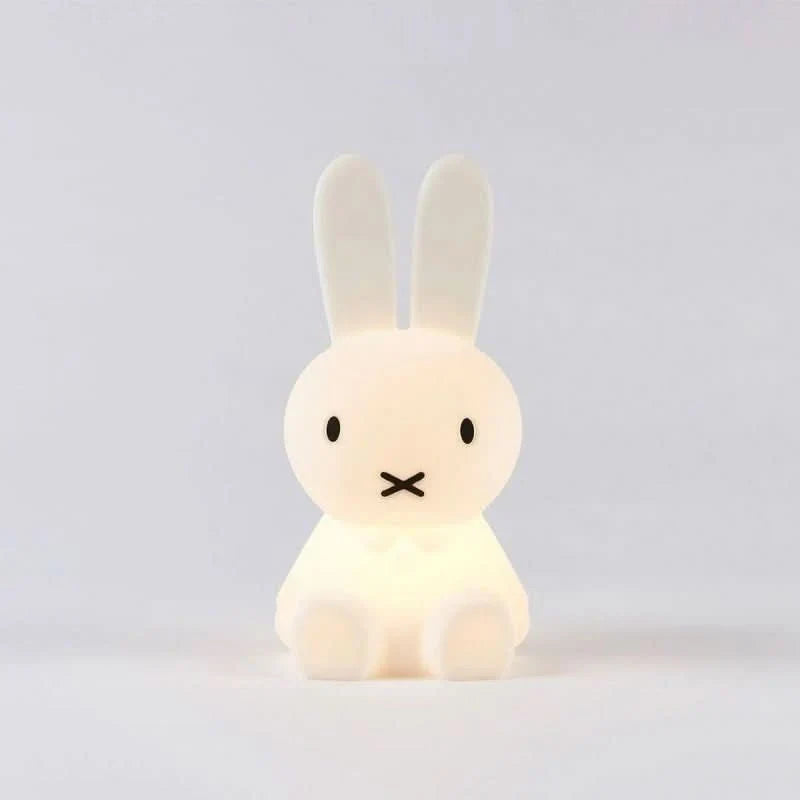 Rabbit Figurine Lamp Soft Warm Glow Compact Decorative Accent