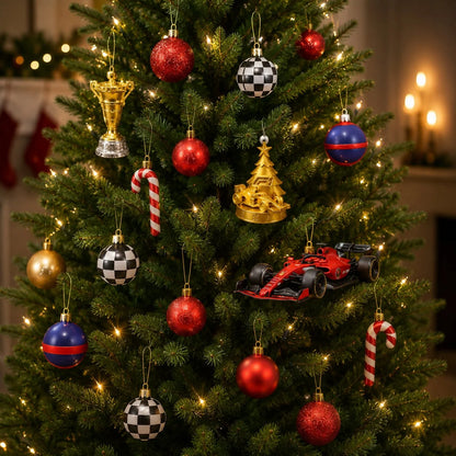 Race Car Advent Calendar 24-Day Motorsport Countdown Plastic Designs