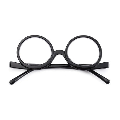 Reading Glasses Flip-Down Magnifying Design for Makeup Application