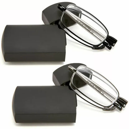 Reading Glasses Folding Design With Carry Case