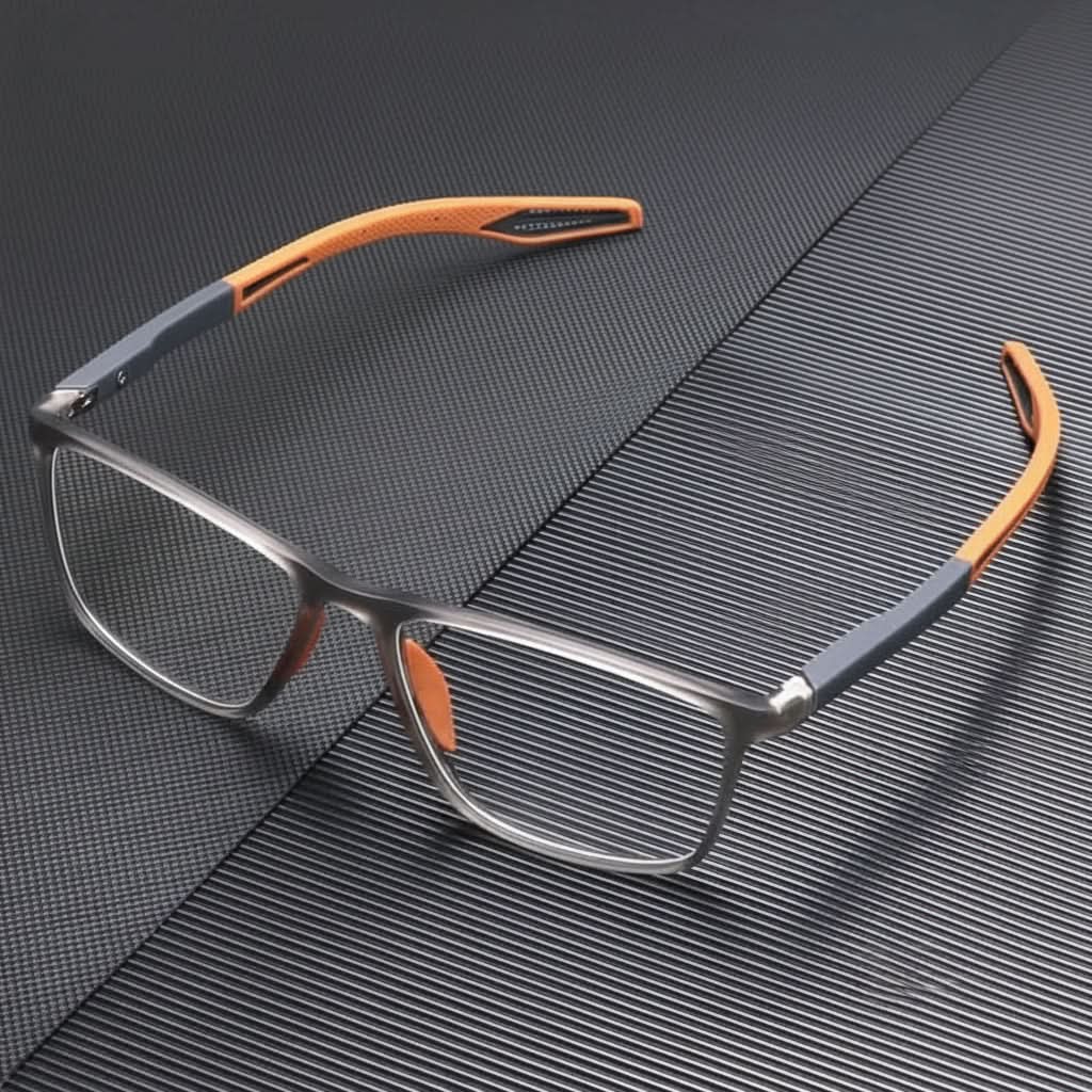 Reading Glasses Lightweight Flexible Frame Clear Lenses