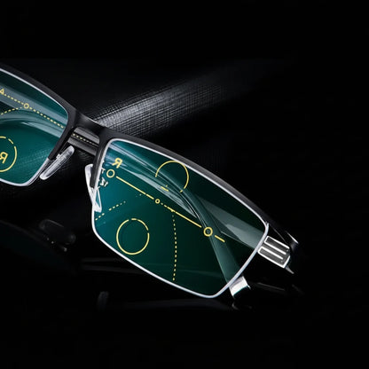 Reading Glasses Progressive Color-Changing Anti-Glare