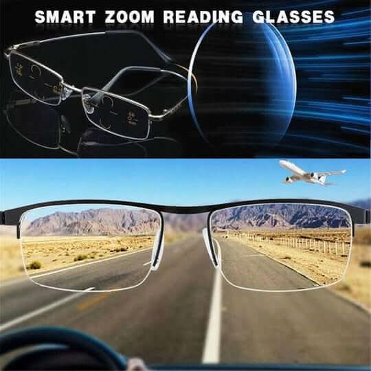Reading Glasses Progressive Color-Changing Anti-Glare