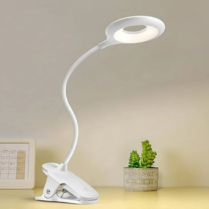 Reading Lamp Clip-On Dimmable Adjustable Neck USB-Powered