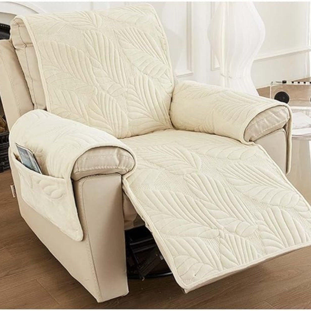 Recliner Cover Microfiber Anti-Slip Backing Universal Fit