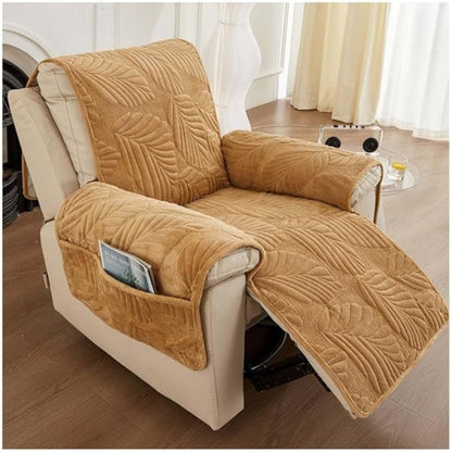 Recliner Cover Microfiber Anti-Slip Backing Universal Fit