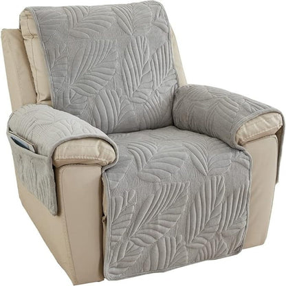 Recliner Cover Microfiber Anti-Slip Backing Universal Fit