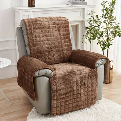 Recliner Cover Quilted Microfiber Non-Slip Fit
