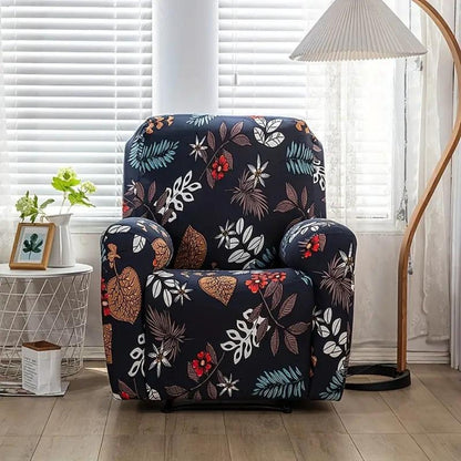 Recliner Sofa Cover Elastic Fit & Side Pockets