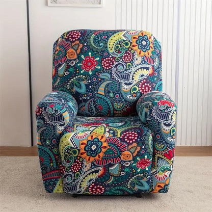Recliner Sofa Cover Elastic Fit & Side Pockets