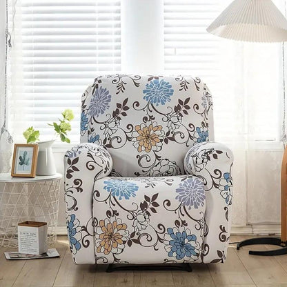 Recliner Sofa Cover Elastic Fit & Side Pockets