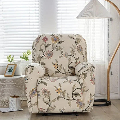 Recliner Sofa Cover Elastic Fit & Side Pockets