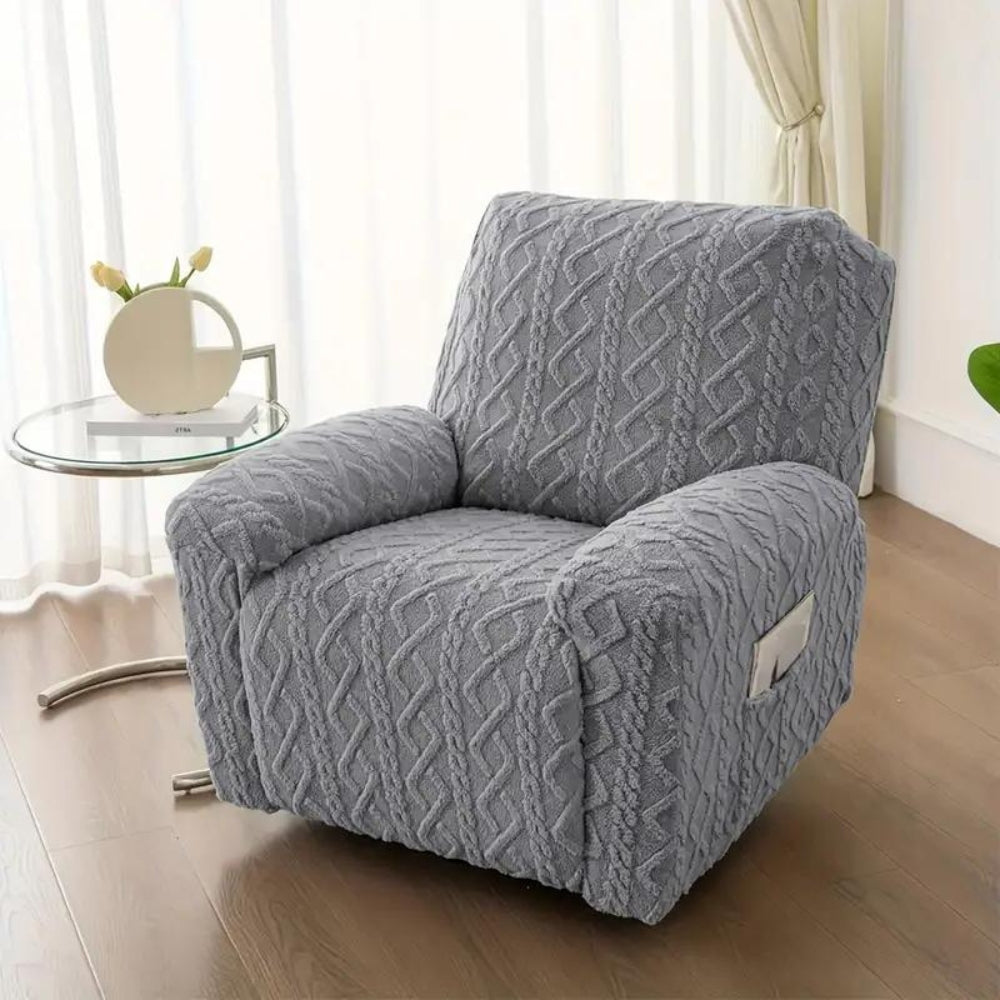 Recliner Sofa Cover Jacquard Stretch Machine Washable