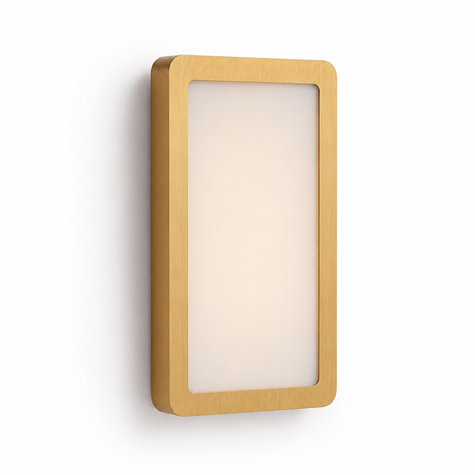 Rectangular Stairwell and Hallway Led Wall Lamp