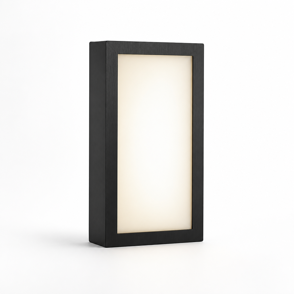 Rectangular Stairwell and Hallway Led Wall Lamp
