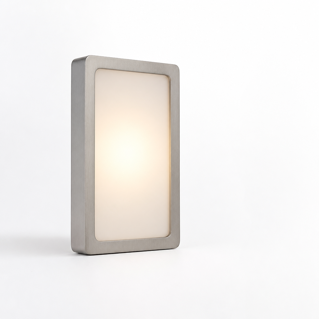 Rectangular Stairwell and Hallway Led Wall Lamp