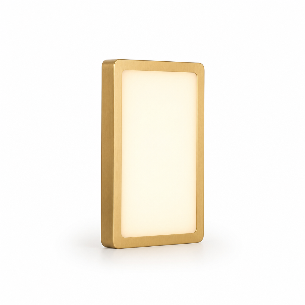 Rectangular Stairwell and Hallway Led Wall Lamp
