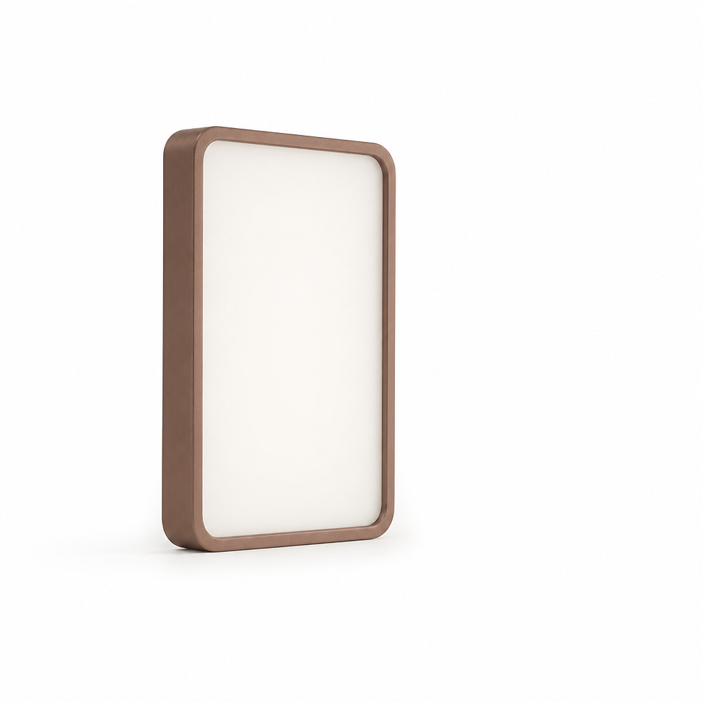 Rectangular Stairwell and Hallway Led Wall Lamp