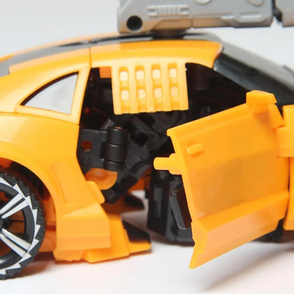 Robot Action Figure Transformable Vehicle Mode Plastic, Ages 5+