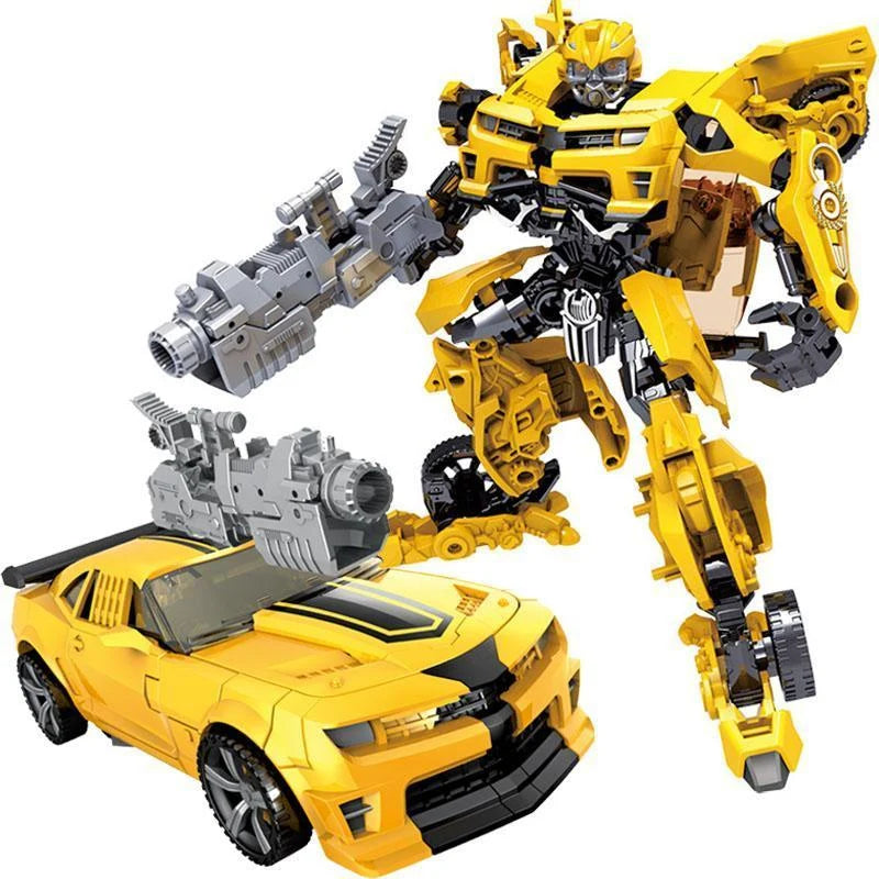 Robot Action Figure Transformable Vehicle Mode Plastic, Ages 5+