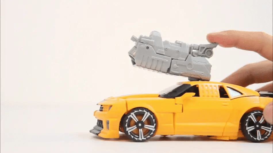 Robot Action Figure Transformable Vehicle Mode Plastic, Ages 5+