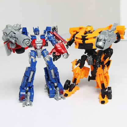 Robot Action Figure Transforming Vehicle Mode Flexible Joints