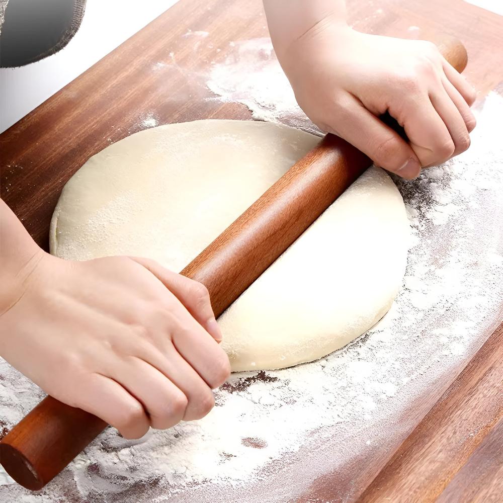 Rolling Pin Non-Stick Ebony Wood Ergonomic Handle