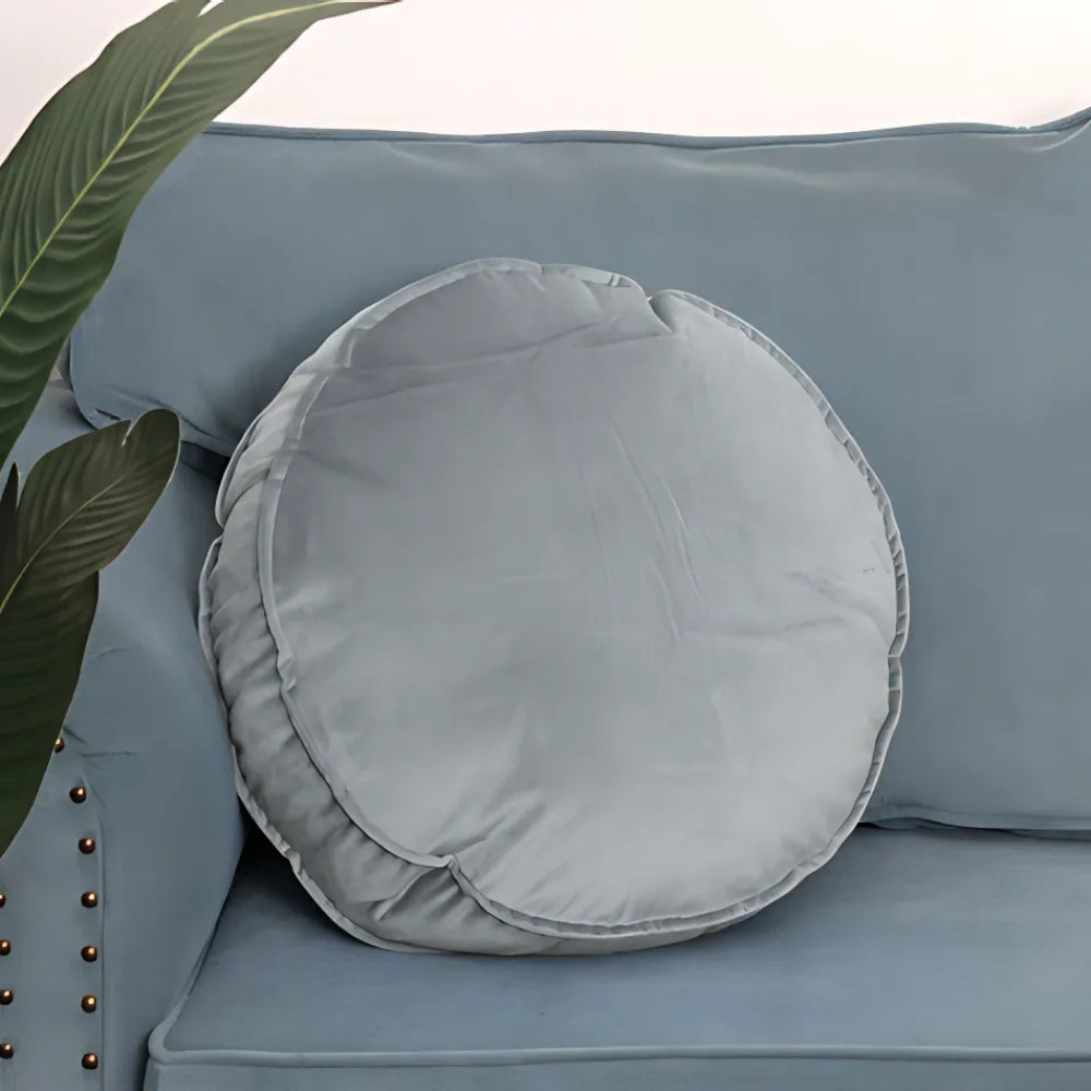 Round Cushion Velvet Plush Fill 20 Inch