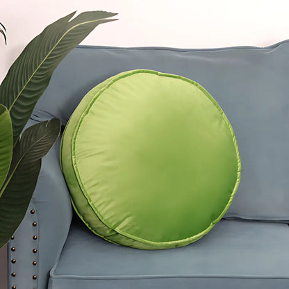 Round Cushion Velvet Plush Fill 20 Inch