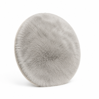Round Rug High Plush Pile Machine Woven