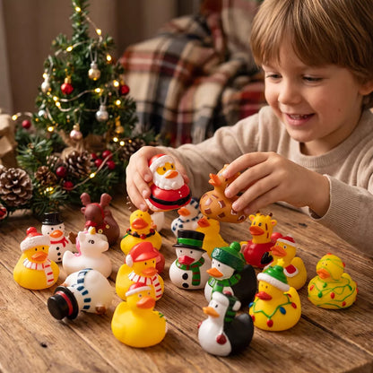 Rubber Duck Advent Calendar 24 Collectible Floating Bath Toys