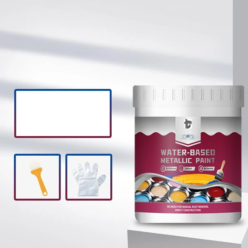 Rust Converter Paint One-Coat Metallic Finish