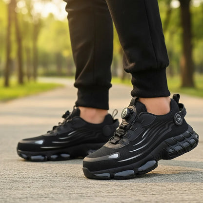 Safety Shoes Wide Toe Cap Breathable Slip-Resistant