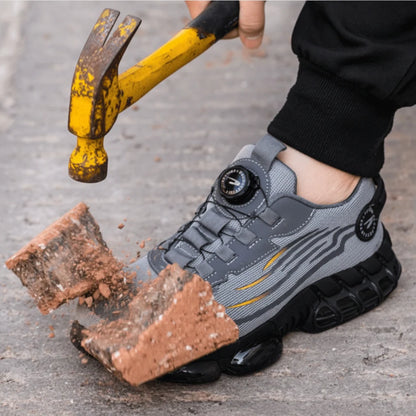 Safety Shoes Wide Toe Cap Breathable Slip-Resistant