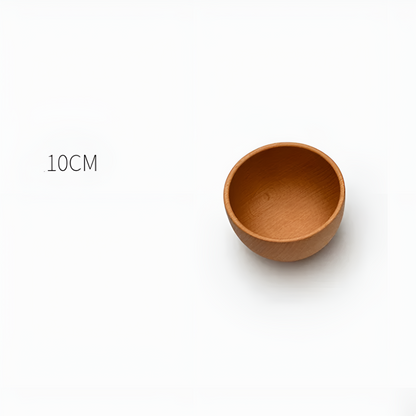 Salad Bowl Handcrafted Beech Wood Heat & Stain Resistant