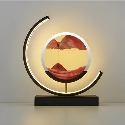 Sand Lamp Flowing Sand Dimmable Three-Tone Light